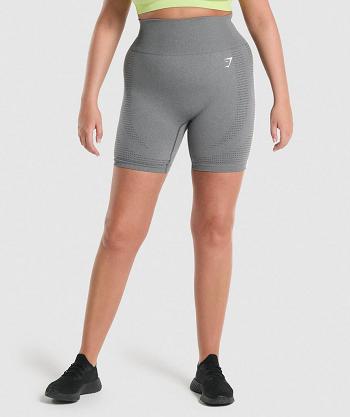 Szorty Damskie Gymshark Vital Seamless 2.0 Szare | PL 2445HAP